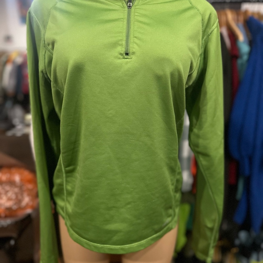 Hind Vibrant Green Quarter-Zip Top